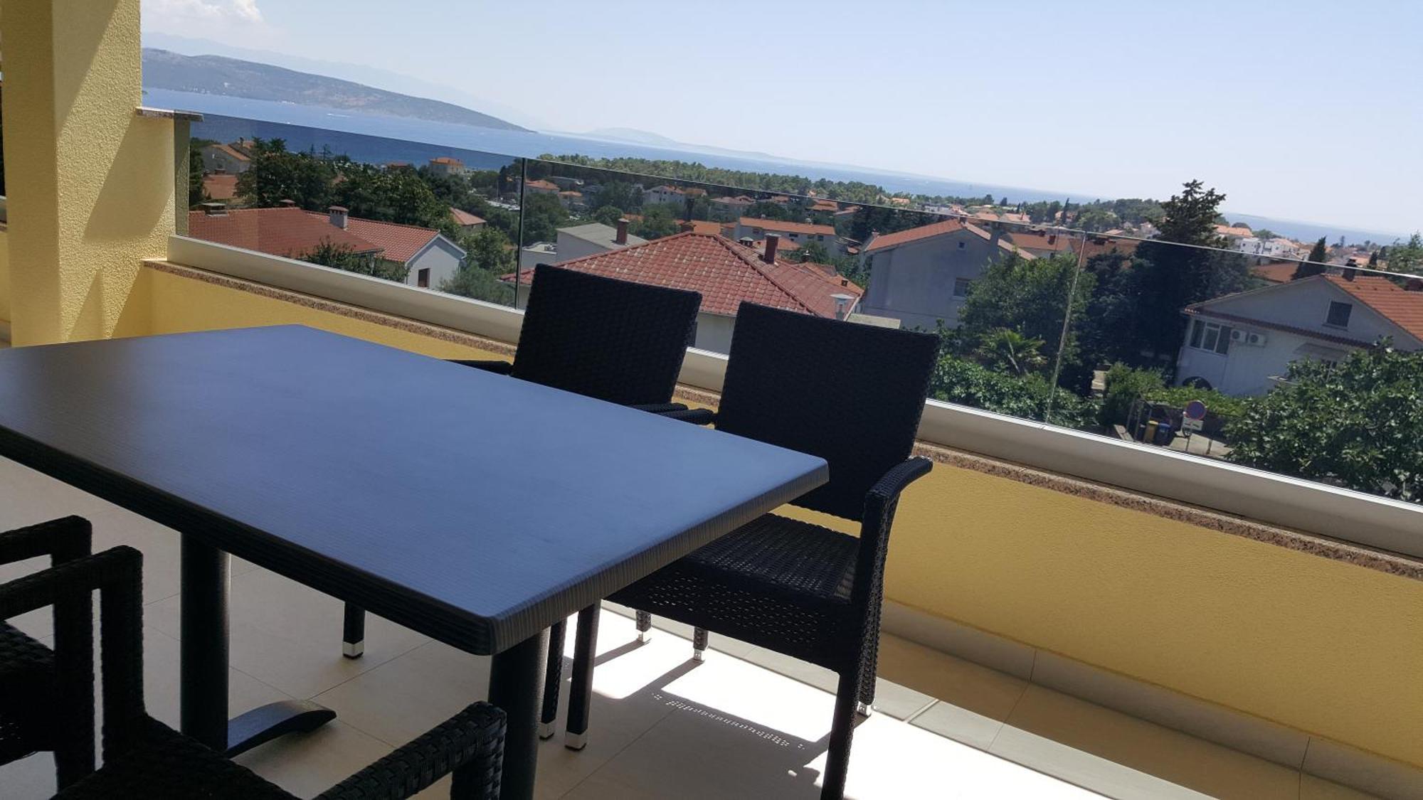 Apartmani Krajinovic Krk Town Exteriör bild